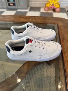 Sperry Kids White Low-Top Sneakers